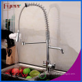 Fyeer Pull out Spray Kitchen Faucet with Water Flow Filter Tap